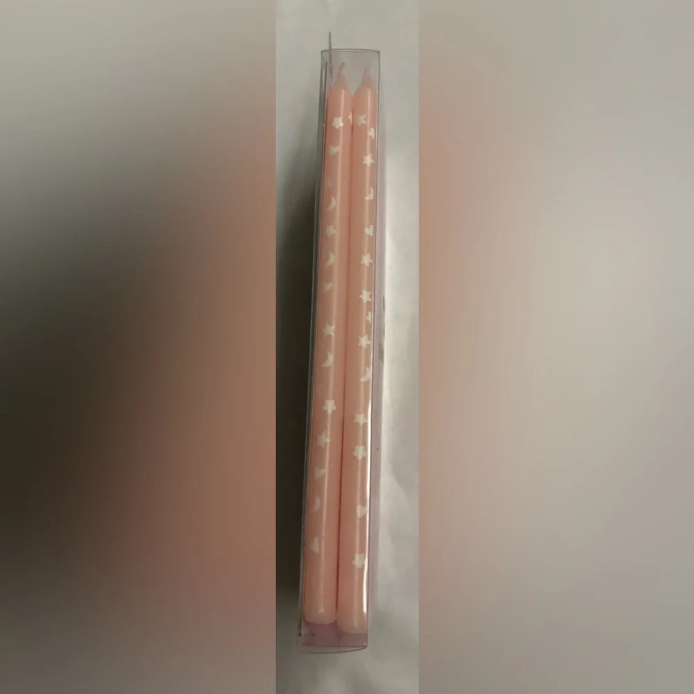 New 16 Pink Birthday Candles Stars Moon Hearts Meri Meri